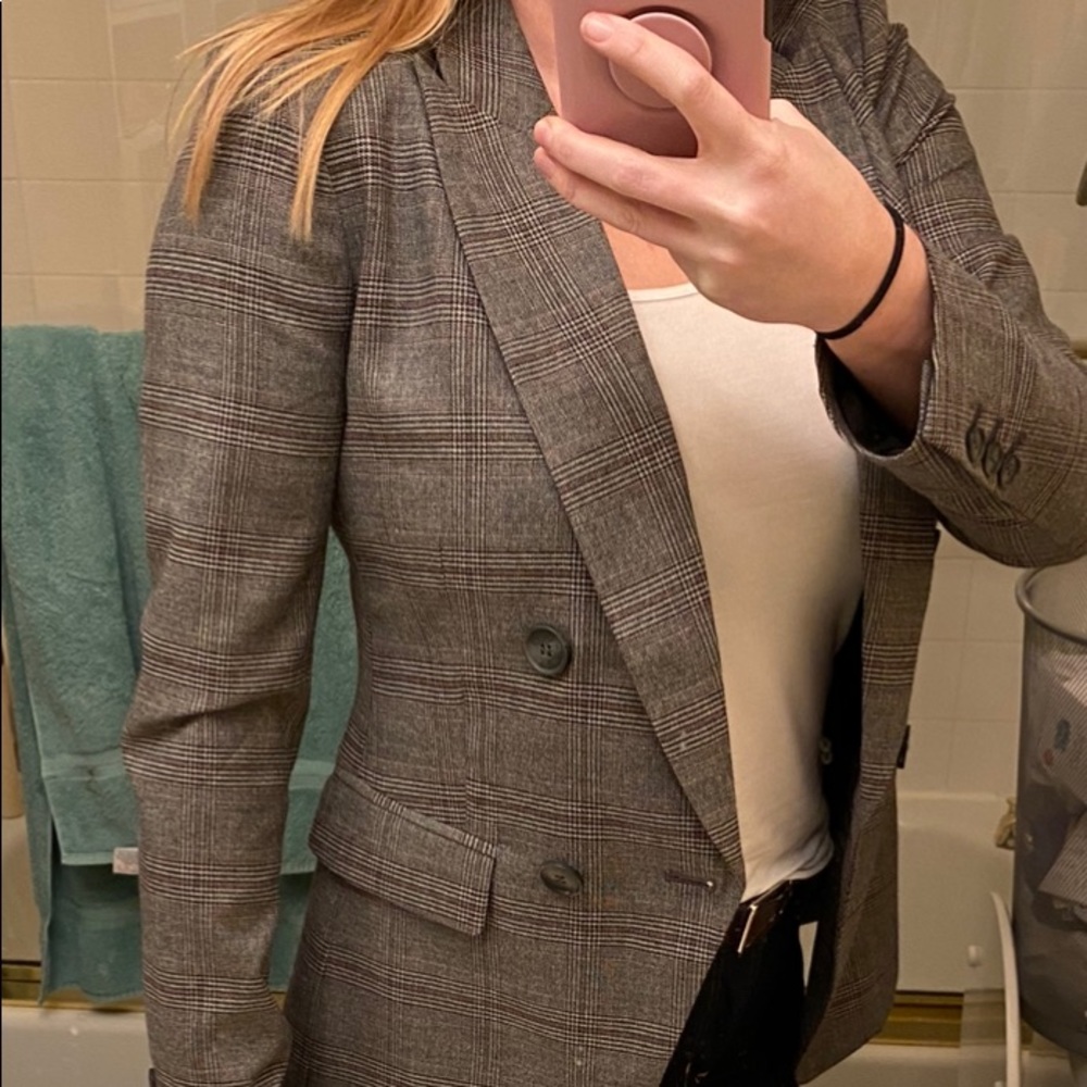 NWT Loft women’s plaid blazer